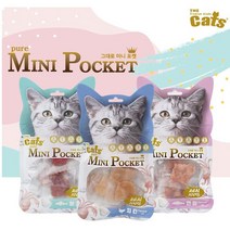 더캣츠 그대로 미니포켓 아기 새끼 고양이간식 길냥이 길고양이간식(10p)(12p), 2개, 연어(10p)