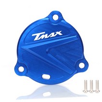 실내 튜닝 차량 몰딩 스티커 인테리어 오토바이 엔진 고정자 보호 커버 세트 장식 Yamaha TMAX 530 2010, 04 Blue-1
