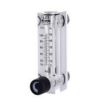 수도계량기 유량계 사각 패널 타입 가스 공기 1-10, 4.0.5-8L per min