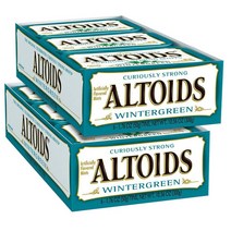 Altoids 알토이즈 윈터그린 민트 캔디 50g 12개입 2팩, 1팩
