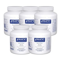 Pure Encapsulations 퓨어 인캡슐레이션 비타민c 250 정 Ascorbic Acid Vitamin C 250 Capsules, 5개