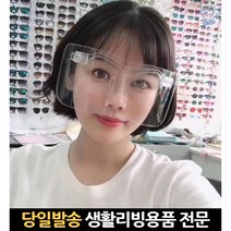 눈보호 눈보안경 보호경 투명얼굴가림막 작업용고글 실험실고글 전면형마스크 보호안경 산업용고글 보호구, 고래Living, A타입