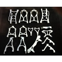 Baja 합금 부품 실버 컬러 서스펜션 암 세트, 한개옵션0