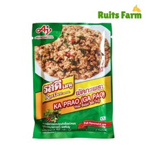 [루츠팜]태국 로띠 카프라오 파우더 50g ka prao ga pao rosdee 아지노모토 타이 바질 볶음, 1개