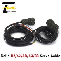 델타 B2 A2 AB A3 B3 1 kw 서보 하이 파워 엔코더 케이블 모터 전원 ASD-A2CAEN1003, 07 A2 AB Power Cable_05 15M