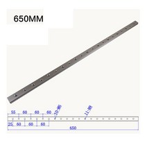알루미늄 M6/M8 T 트랙 슬롯 슬라이더 슬라이딩 바 너트 30/45 T-트랙 지그 나사 패스너 목공 DIY 도구, [09] 650MM
