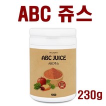 톡톡 ABC주스 비트 사과 당근 분말 레드비트즙 당근주스 사과주스 에이비씨주스 abc주스 beet apple carrot juice, 1병, 230g