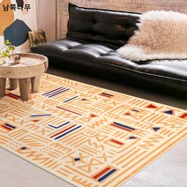 현물 프린트 3d 모로코 라인 거실 카펫 침실 서재 작은 프레쉬 카펫 패치 풀포장으로 물세탁 가능