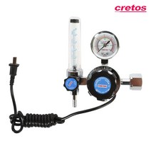 크레토스 CO2 조정기 EX-702 가스 압력 레귤레이터, EX-702 D-CO2, 1EA