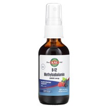 KAL B-12 메틸코발라민 베리 2 500mcg 59ml(2fl oz)