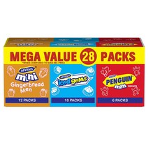 McVities Minis Mixed Box 맥비티 미니 스낵 3가지맛 믹스 영국과자 28개입 1박스