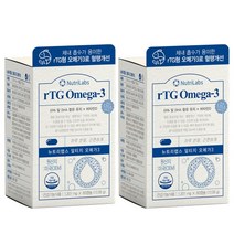 뉴트리랩스 rTG 오메가3 1201mg x 120캡슐 (4개월분)