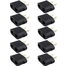 10 개 아메리칸 아울렛 플러그 어댑터 유럽을 미국 소켓으로 여행