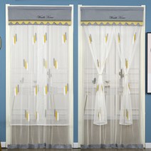 록신 가정용 직물 커튼 거실 주방 커튼