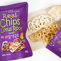 무농약 영양간식 글루텐프리 국산 연근칩 40g 3봉지 최신제조상품, 3개