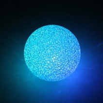 LED 공 무드등 3D 입체 힐링 조명 인테리어 효과 소형 7색 볼 은은한 채색 빛 소품 휴대가능 소장 장식 수집 취침 수면 수유등 하우스 거실 방 꾸미기 전시 어린이 행사 선물, 흰색
