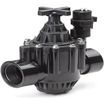 RainBird 100-DV 1인치 I.G. 솔레노이드 밸브 검은색 13 x 10 x 7cm, 06 200-PGA 2"F