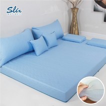 슬릭스 3단 메모리폼 바닥 토퍼 접이식매트리스 8센치 퀸