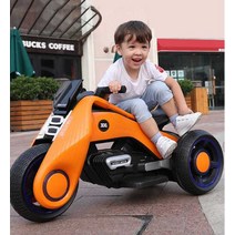 어린이오토바이 세발자전거 운전 탑승가능 간지템, 블랙