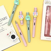 레이지스타 지워지는 만년필 귀여운 캐릭터 필기 예쁜 디자인 필기구 단체선물 캘리그리피, 상세페이지 참조, 상세페이지 참조