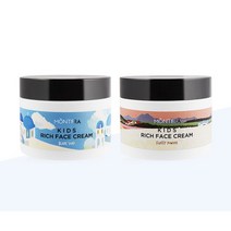 [몽프라] 향기 가득 키즈 고보습 페이스 크림 90g 1+1 (향선택), 혼합