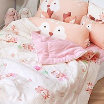 밀로앤개비 그린티 모달 아기 슈퍼싱글 이불-디자인선택
