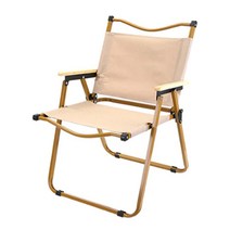 위드미 폴딩체어 캠핑의자 접이식 간이 휴대용 경량 로우 체어 우드 중형 대형, (아이보리)중형, 02-위드미폴딩체어(아이보리)중형