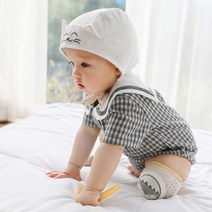 아기 무릎 보호대 아기돌 선물 유아 친구 출산 100일 조카백일 애기돌 여자 남자, 블루