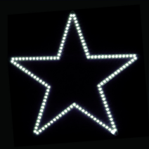 LED별 460mm 20W 크리스마스 트리별장식 트리오너먼트