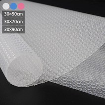 주방 씽크대 선반 냉장고 위생 방수 매트 5개 서랍시트 정리 어린이집 옷장, 30x70cm - 화이트