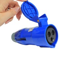 캠핑카 트레일러 외부인입선 전기 플러그 콘센트 3핀