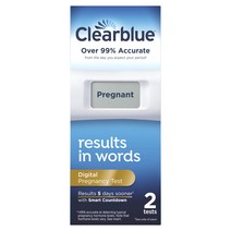 스마트 카운트다운 기능이 있는 Clear-blue 디지털 임신테스트기, 디지털 임신 테스트기 2개