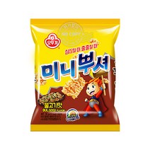 오뚜기 미니뿌셔 불고기맛55g 옛날과자 사내간식, 1개, 55g