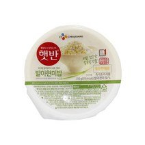 CJ제일제당 햇반 발아현미밥 210g 24개입, 상세페이지 참조