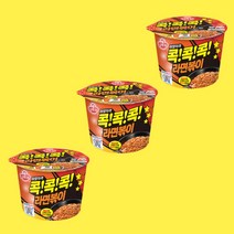 오뚜기 콕콕콕 라면볶이 매운 컵라면 큰사발 120g 12개, 오뚜기 라면볶이 120g 12개입