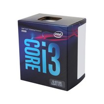 B-Intel Core i3-8100 인텔 코어 i3 8세대 - 커피레이크 쿼드코어 3.6GHz LGA 1151 (300시리즈) 65W BX80684I38100 데스크톱 프로세서