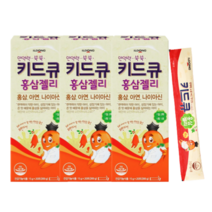 키드큐 홍삼 젤리 어린이 키즈 아기 면역력 진세노사이드, 40포