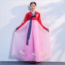 전통한복 결혼식 한복 퓨전 웨딩 신부 여성 의상 민속 무용 공연