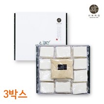 콩가루 인절미 떡선물세트 떡주문 떡맛집 국내산 찹쌀 콩고물 100gx24개, 본제품 3박스