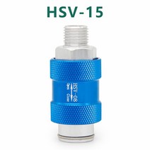 공압 부품 HSV-06-08 10 15 공압 수동 슬라이드 밸브 스위치 MS 11 22 33 44-MF 핸드 푸시 풀 체크, 08 HSV-15