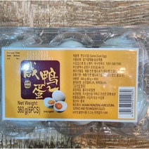 [중국식품]찐오리알 6개 1셋트 WORLDFOOD, 1팩, 360g
