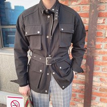 차이나 벨트 바버자켓