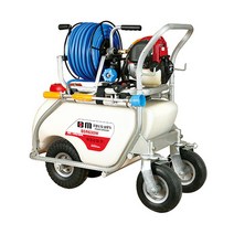 주행식 릴분무기 혼다 엔진 50리터 농약살포기 방역기