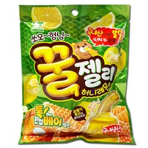 서주 꿀젤리 허니레몬맛 156g, 5개