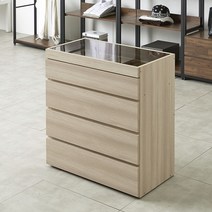 스토리지햅 그리드 4단 드레스룸 아일랜드 800서랍장 수납장, 에쉬