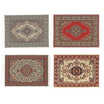 돌하우스 미니어쳐 자수 카펫/24.5-15cm/L, _10639_L8