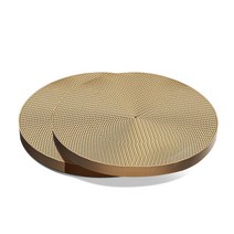 CacoHome 원형 대형 골판지 고양이 스크래쳐 리필 볼, 50cm*10.5cm*51.5cm 리필