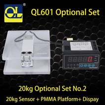 와이드 측정 플랫폼 로드셀 압력 센서 전자 무게 센서 1kg 2kg 10kg 20kg 40kg 80, 20 Optional Set No2