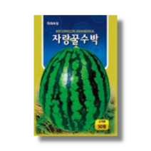 수박 씨앗 50립 [22년포장] 자랑 꿀 수박 종자