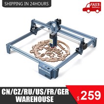각인기계 SCULPFUN S9 90W 효과 레이저 조각 기계 초박형 빔 성형 기술 절단기 410x420mm, 02 UK